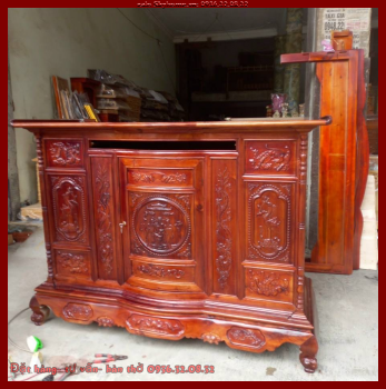 Bàn thờ sơn màu trần